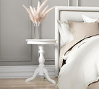 Carolina Classics Gilda Side Table in Antique Ivory - Image 2