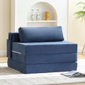 Tiita Folding Sofa Bed Chair, 4-Fold Convertible Sleeper Chair by TiitaHome
