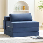 Tiita Folding Sofa Bed Chair, 4-Fold Convertible Sleeper Chair by TiitaHome