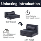 Tiita Convertible Folding Kids Sofa Bed - Image 8