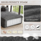 95" Cloud Sectional Couch U-Shaped Chaise - Image 4