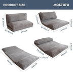 MAXYOYO Folding Sofa Bed, Extra Thick and Long Floor Sofa Convertible Sleeper - Image 2