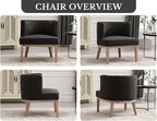 Gray Barrel Chairs Set of 2 - Image 9