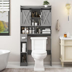 Farmhouse Over The Toilet Storage Cabinet - Image 6