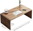 Wooden Japanese Floor Table, Small Coffee Table Tea Table, Low Table - Image 2