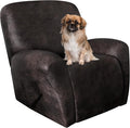 ANARACHON Leather Like Recliner Chair Covers Heavy Duty, 4 Pieces Recliner Cover by ANARACHON