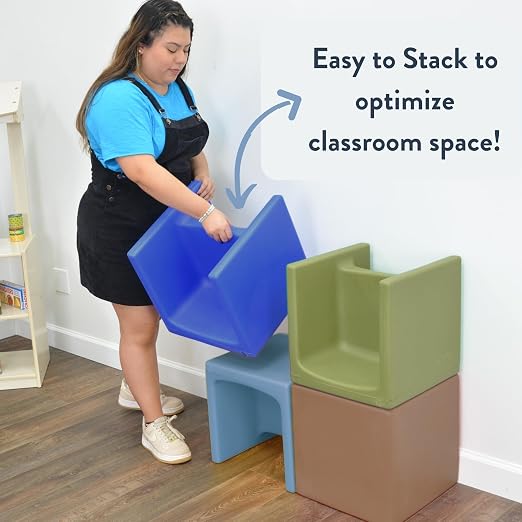 Children's Factory 3-in-1 Cube Chair - Image 9