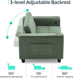 LINSY 54" Pull Out Couch with Charging Station - Image 3