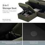 mopio Oversized Modular Sectional Sofa - Image 6