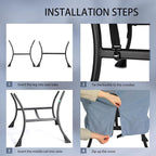 Tiita Lazy Chair with Ottoman, Comfy Leisure Sofa Reading Chair with Footrest - Image 5