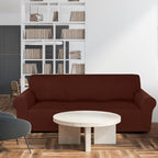 Peryiter 2 Pcs Sofa Covers Couch and Loveseat Covers Set Stretch Sofa Slipcover - Image 7