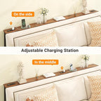 ELYKEN 2 Pack 5.9" Narrow Console Sofa Table - Image 6