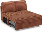 Belffin Corduroy Sleeper Sofa - Image 9