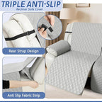 Arfntevss Recliner Sectional Couch Covers Waterproof L Shape Sofa Cover - Image 4