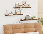 Fixwal 15.7in Floating Shelves, Farmhouse Shelf Wall Decor - Image 7
