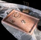 Real Luxurious Natural Marble Vanity Tray Genuine Marble Storage Tray - Image 3
