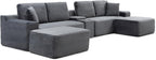 125" Oversized Sectional Couches - Image 9