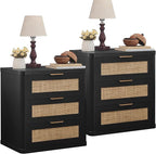 LEYAOYAO Rattan Night Stand by LEYAOYAO-Findtheshiningpointofyourideallife%EF%BC%81