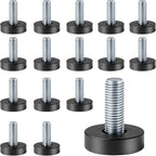 1/4" Thread Leveling Feet, Adjustable Furniture Feet Threaded Screw in by Celuisiva