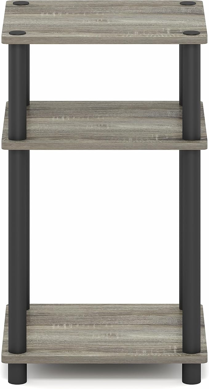 Furinno Turn-N-Tube Side Table, 3-Tier End Table - Image 8
