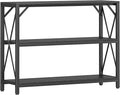 Homeiju Entry Table 40" Width, 3-Tier Entryway Table by Homeiju