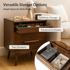 HULALA HOME 2 Drawer End Table - Image 4