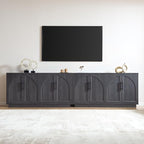 Fatmok Buffet Cabinet with Storage, Wood Media TV Console Table Credenza - Image 7