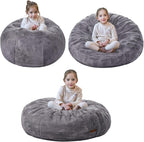 MAXYOYO 3 in 1 Kids Bean Bag Chair, Child Floor Sofa by MAXYOYO