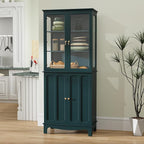 ARTPOWER 72" Freestanding Kitchen Pantry Storage Sideboard, Classical Tall by PowerofArtBetterforLife