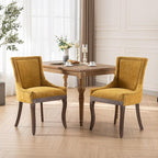 Modern Dining Chairs Set of 2, High Back Dining Chairs Side Chairs - Image 2