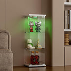 FANYUSHOW 3-Shelf Glass Display Cabinet - Image 4