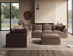 ohllob Oversized Cloud Couches for Living Room, Boneless Sectional Couch - Image 6