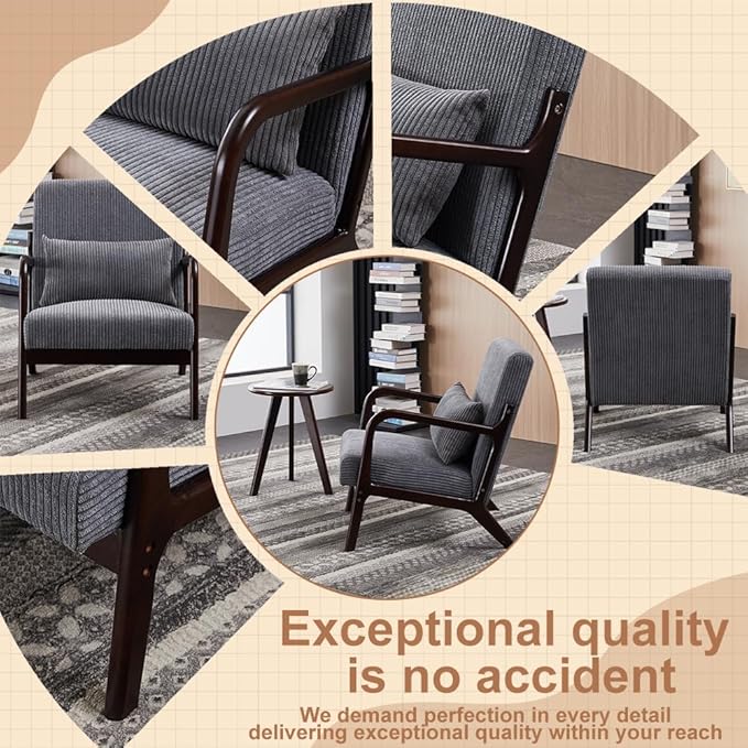 Mid-Century Modern Accent Chair - Image 7