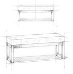 SIMPLIHOME Milltown Large Ottoman Bench - Image 10