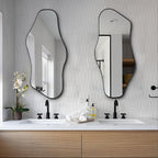 Irregular Wall Mirror, Modern Organic Shaped Mirrors - Image 2