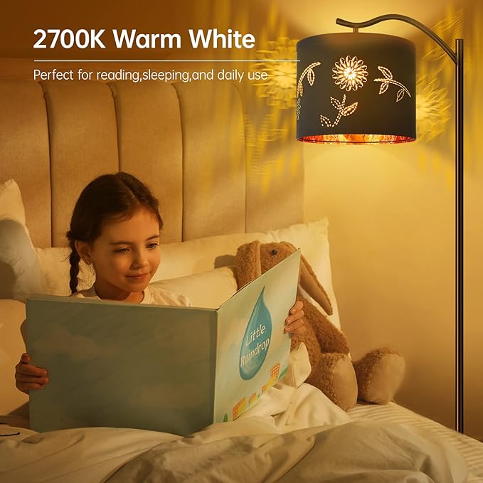 BoostArea Flower Shade Floor Lamp - Image 3