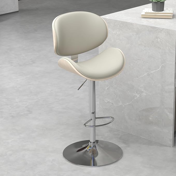 civama Bar Stools 1 PC for Kitchen Counter, Adjustable Bar Height Chairs by civama