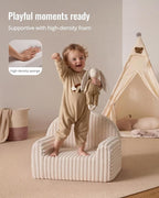 Blissful Diary Toddler Chair, Snuggly Soft Kids Sofa Chair, Supportive Toddler - Image 4