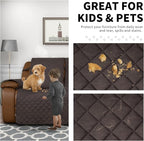 Easy-Going Oversized Loveseat Recliner Cover, Reversible Couch Cover - Image 8