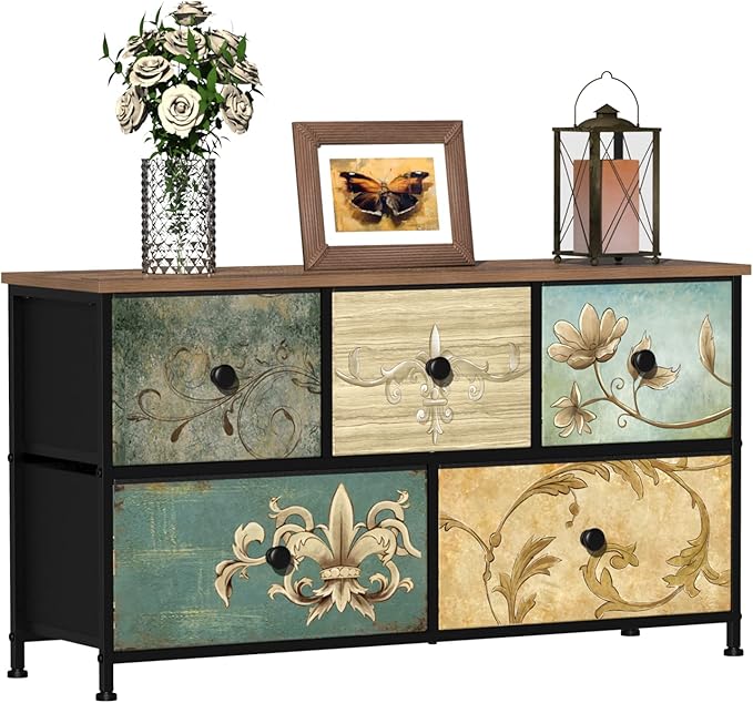 Tohomeor Dresser with Drawers for Bedroom Chest of Drawers Fabric Dresser for by Tohomeor