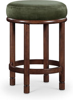 Meridian Furniture 978Green-C Monette Collection Art Deco Counter Stool by MeridianFurniture