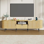 86.6" Mid-Century TV Stand - Image 7