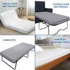 Cot Mattress Pad Protector Waterproof, Quilted Cot Size Mattress Cover 30" X - Image 7