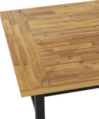 Flash Furniture Rafe Commercial Grade Acacia Wood Dining Table - Image 9