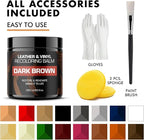 FORTIVO Leather Recoloring Balm, Color Restorer, Scratch Remover, Couch Paint - Image 5