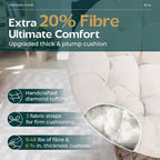 Bme 40" Ergonomic Wicker Papasan Chair - Image 3