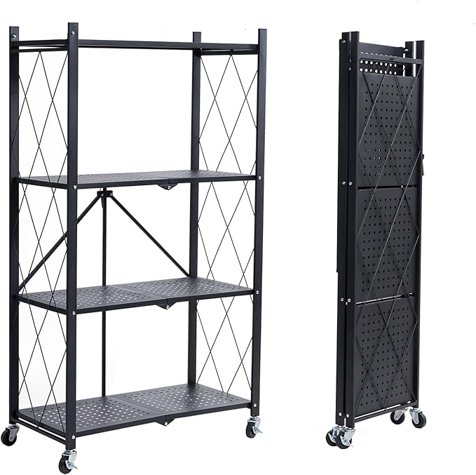 BRIAN & DANY 4-Tier Foldable Storage Shelves by BRIANDANY