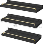RYOFOBETTO Floating Shelves for Wall Decor, Living Room, Picture Frames - Image 3