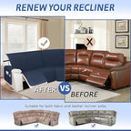 Arfntevss Recliner Sectional Couch Covers 1OO% Waterproof L Shape Sofa Cover - Image 6