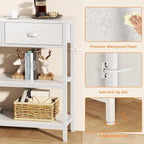 Furologee White Long 47" Console Sofa Table - Image 5
